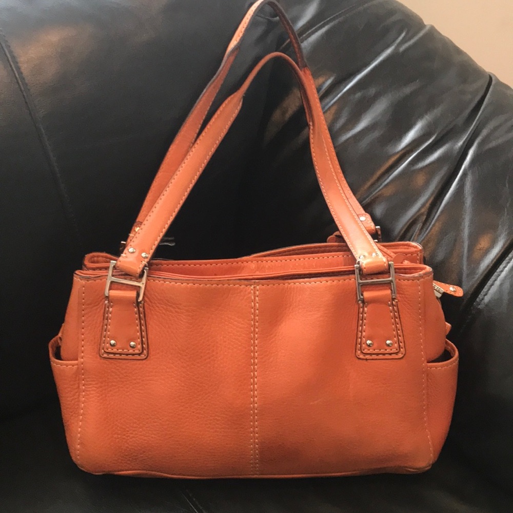Tan Genuine Leather Fossil Purse